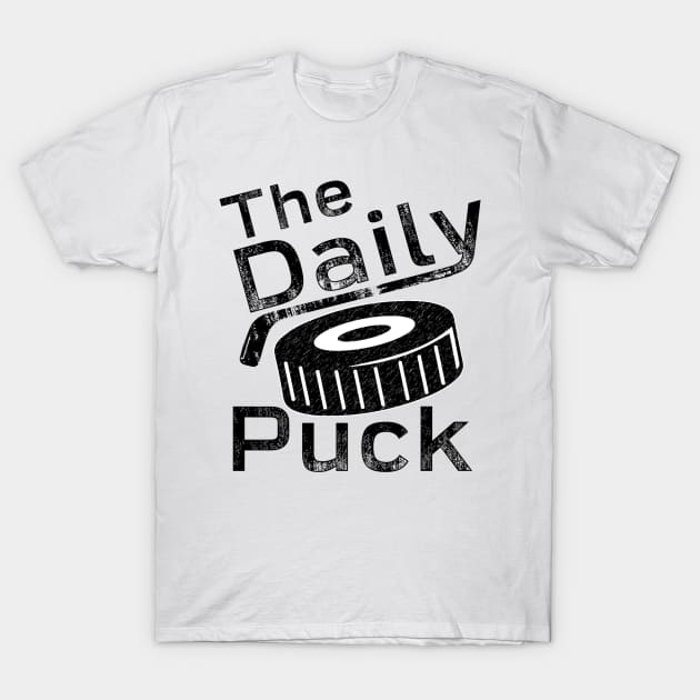 All Black Logo T-Shirt by thedailypuck